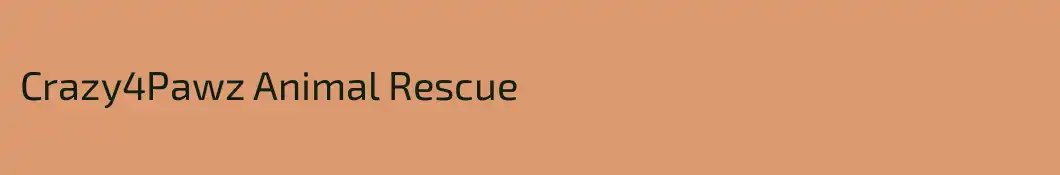 Crazy4Pawz Animal Rescue